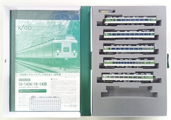 公式]鉄道模型(10-1434+10-1435189系 (グレードアップあさま) 基本+