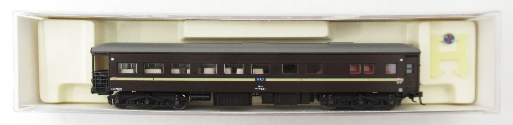 公式]鉄道模型(5131-9KATO京都駅店限定品 マイテ 58-1 茶 (東シナ