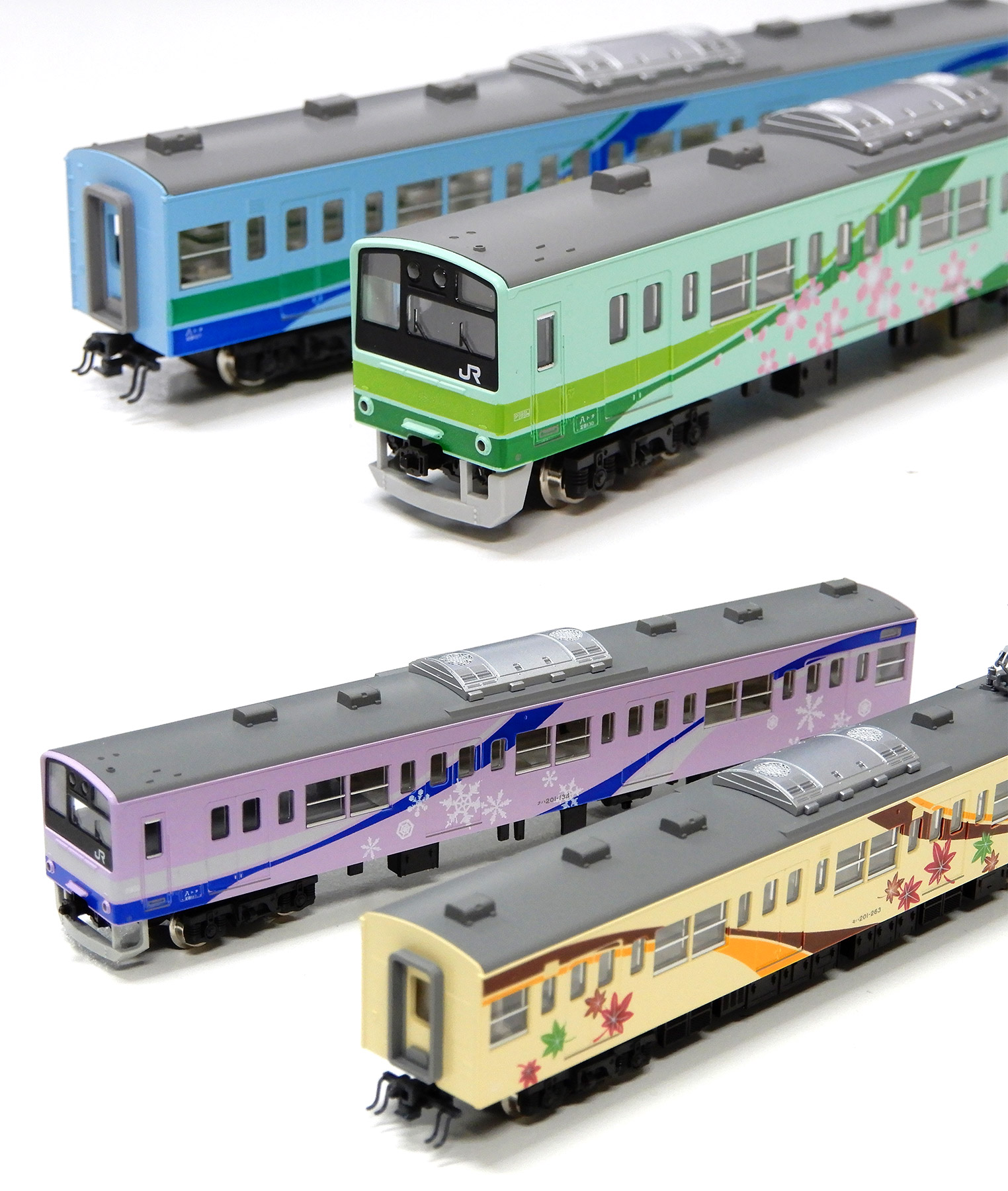 10-912ラウンドハウス 201系四季彩タイプ 10-912ラウンドハウス 201系四季