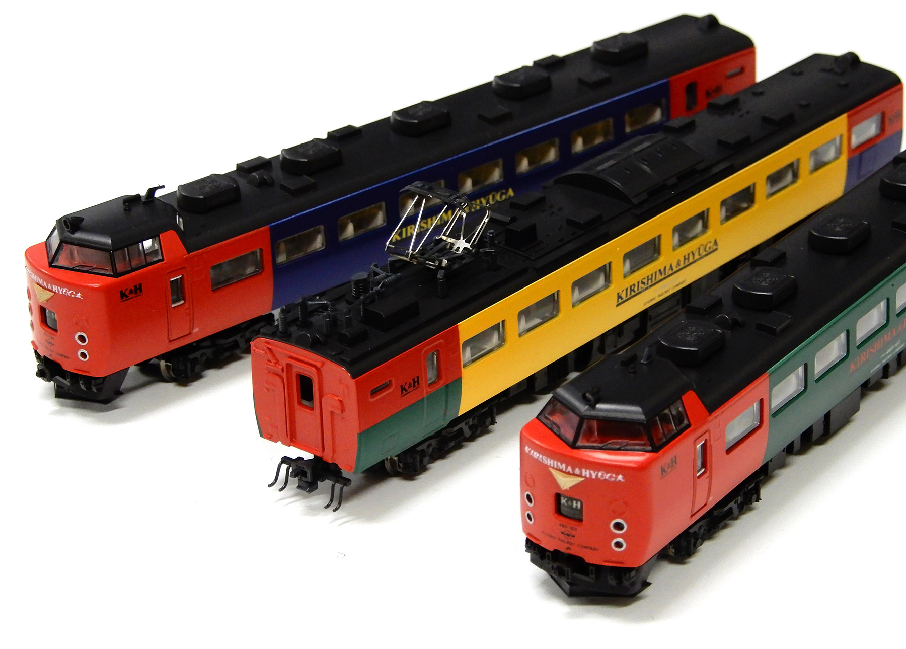 KATO 10-913 485系（きりしま・ひゅうが）3両セット 公式]鉄道模型(10-913485系 (きりしま・ひゅうが) タイプ 3両