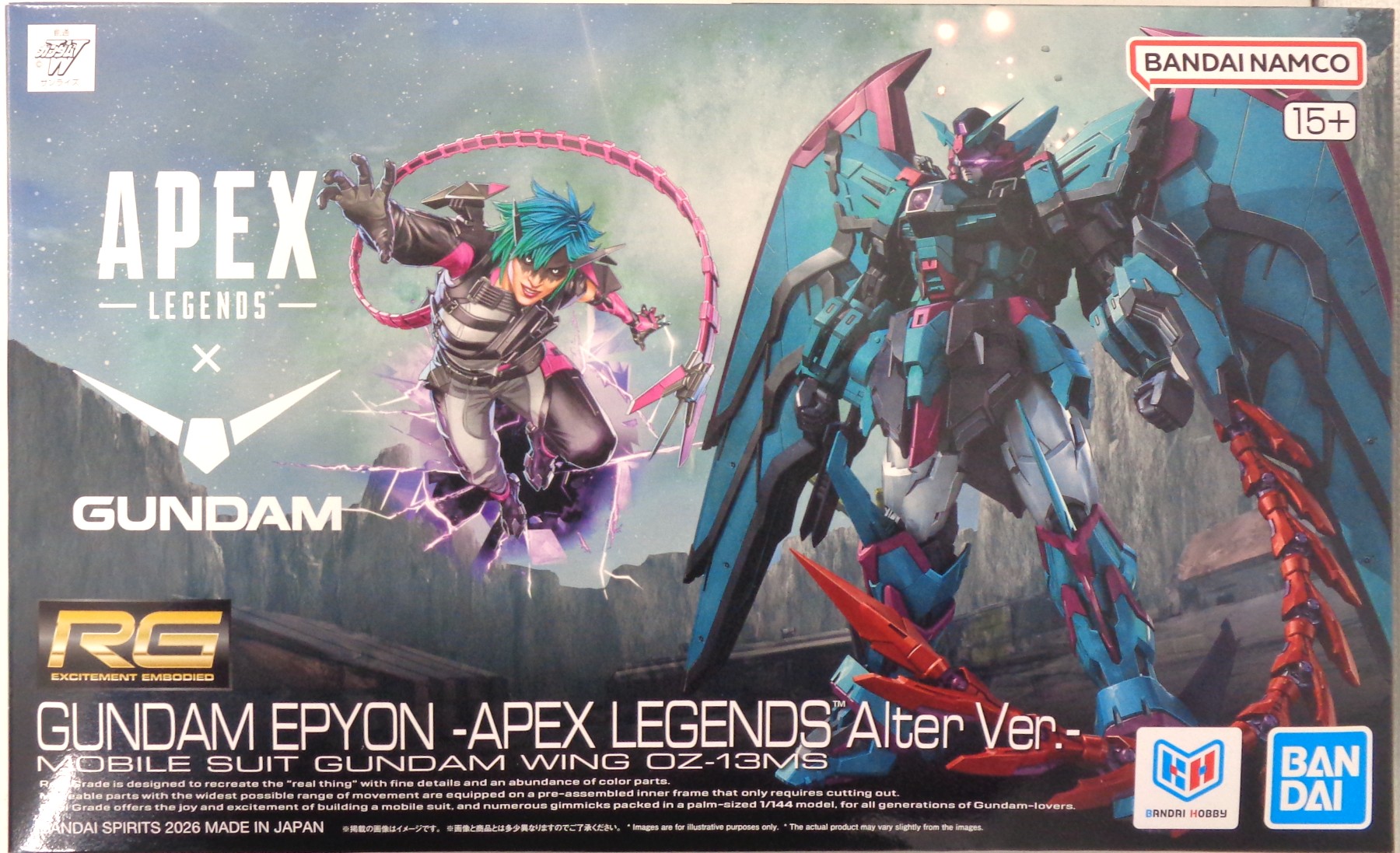 新品・未開封　RG ガンダムエピオン APEX LEGENDS オルター 公式]TOY(機動戦士ガンダムRG ガンダムエピオン -APEX LEGENDS(TM