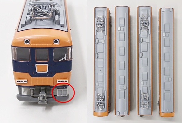 公式]鉄道模型(30186近鉄12200系 (スナックカー更新車) 4輛編成基本