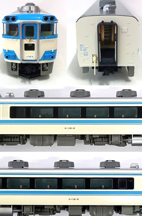 公式]鉄道模型(HO-411JR ディーゼルカー キハ181形 (JR四国色))商品