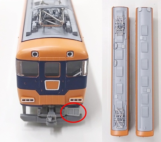 公式]鉄道模型(30189近鉄12200系 (スナックカー更新車) 2輛編成増結