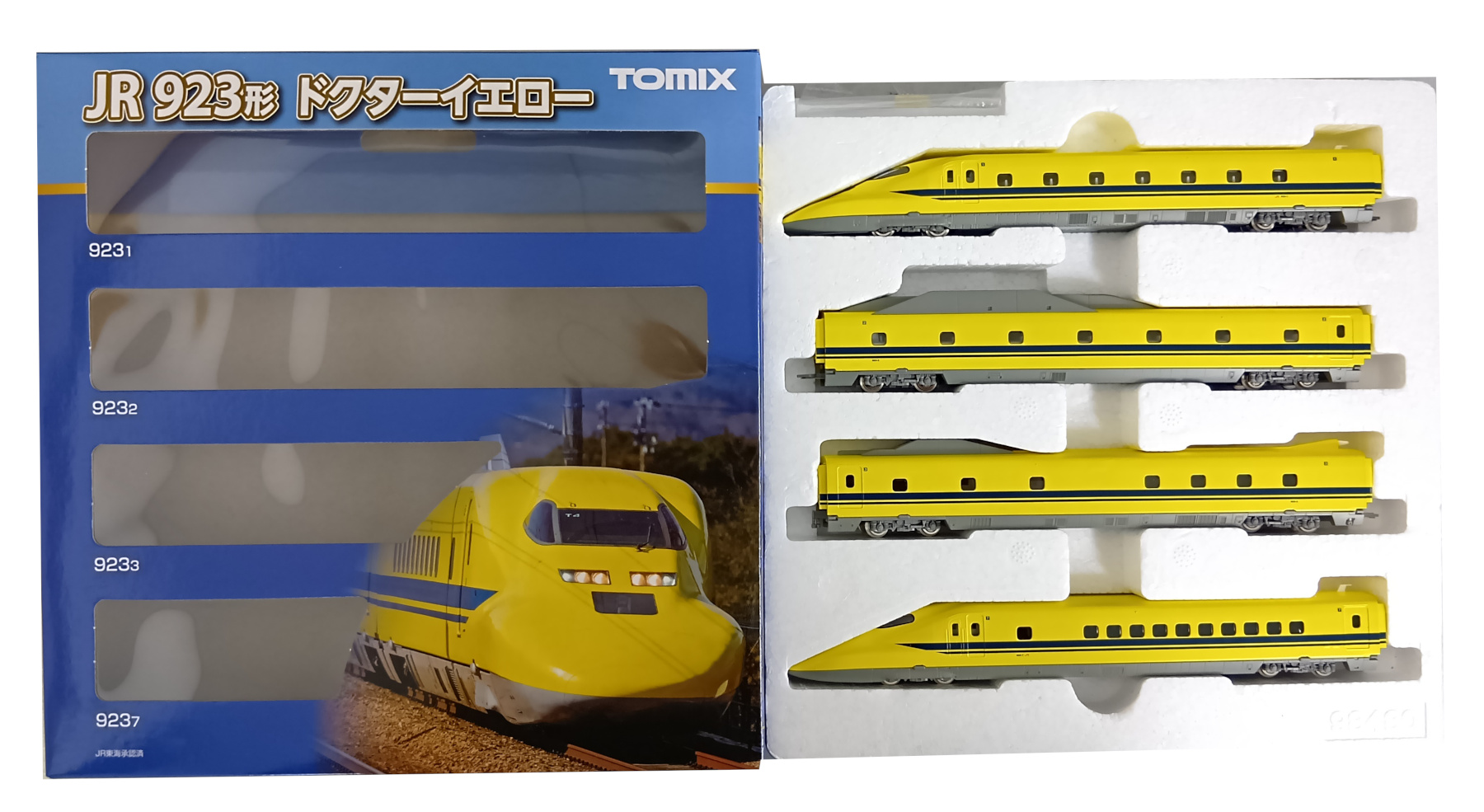 公式]鉄道模型(98480JR 923形 ドクターイエロー 4両 基本セット)商品