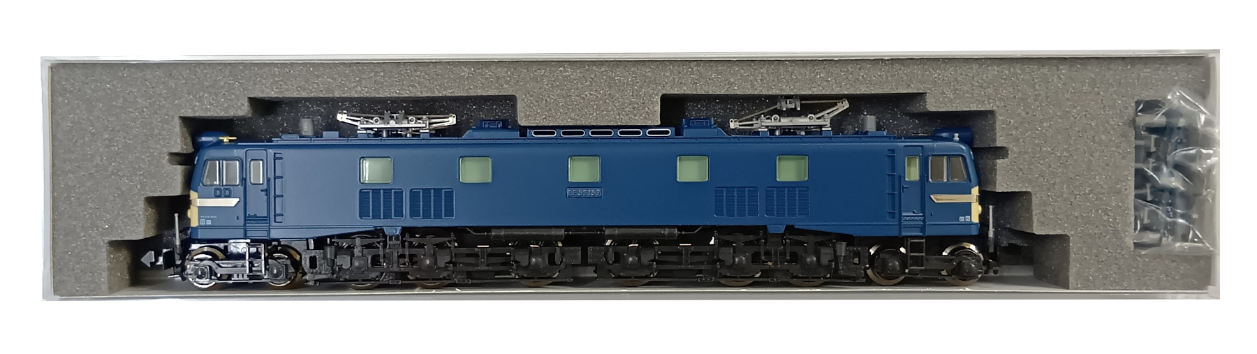 鉄道模型NゲージEF58電機機関車　郵便車　貨物列車8両セット 公式]鉄道模型(JR・国鉄 形式別(N)、電気機関車、EF58)カテゴリ