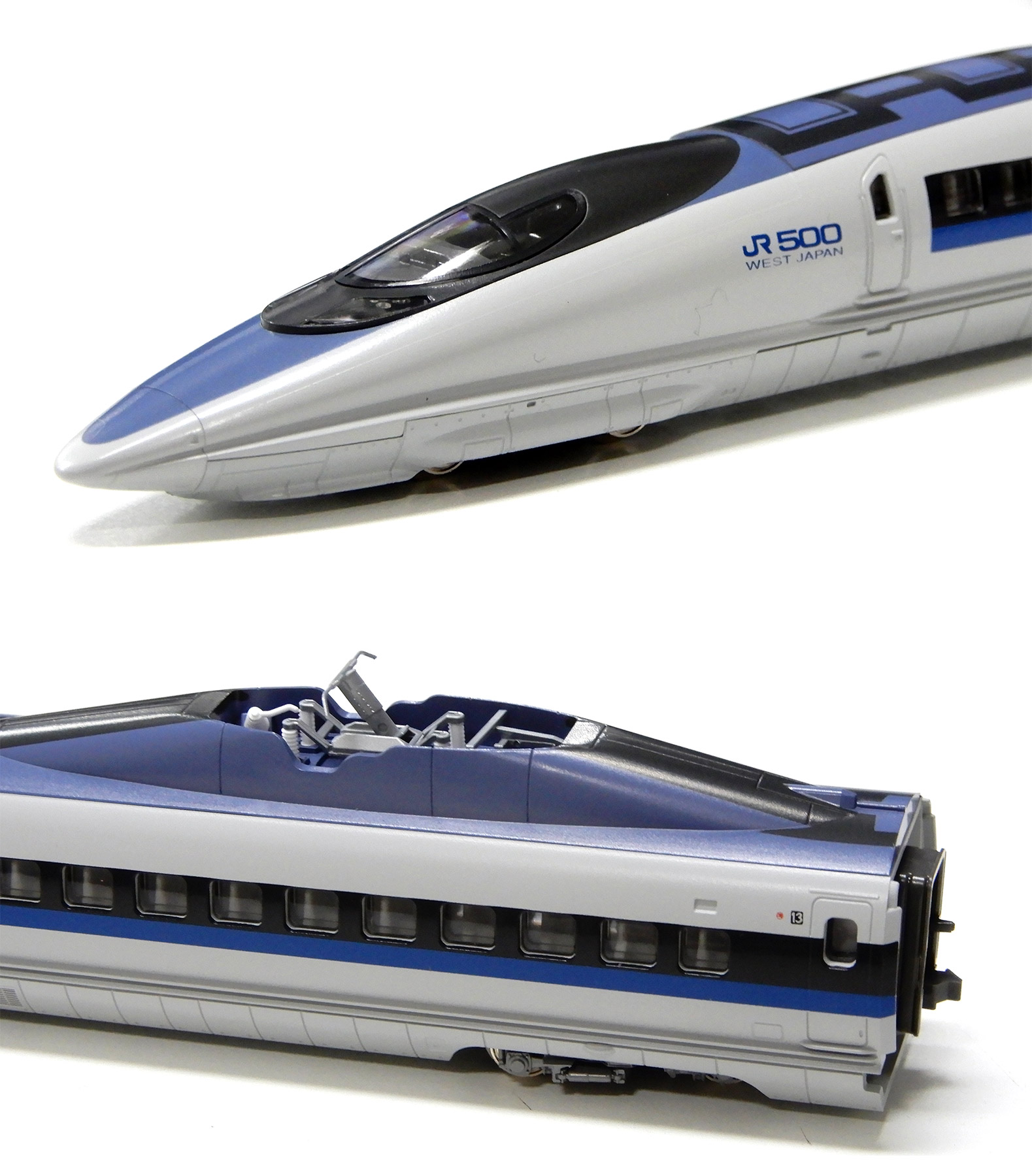 公式]鉄道模型(10-510+10-511+10-512500系 新幹線「のぞみ」基本+増結+