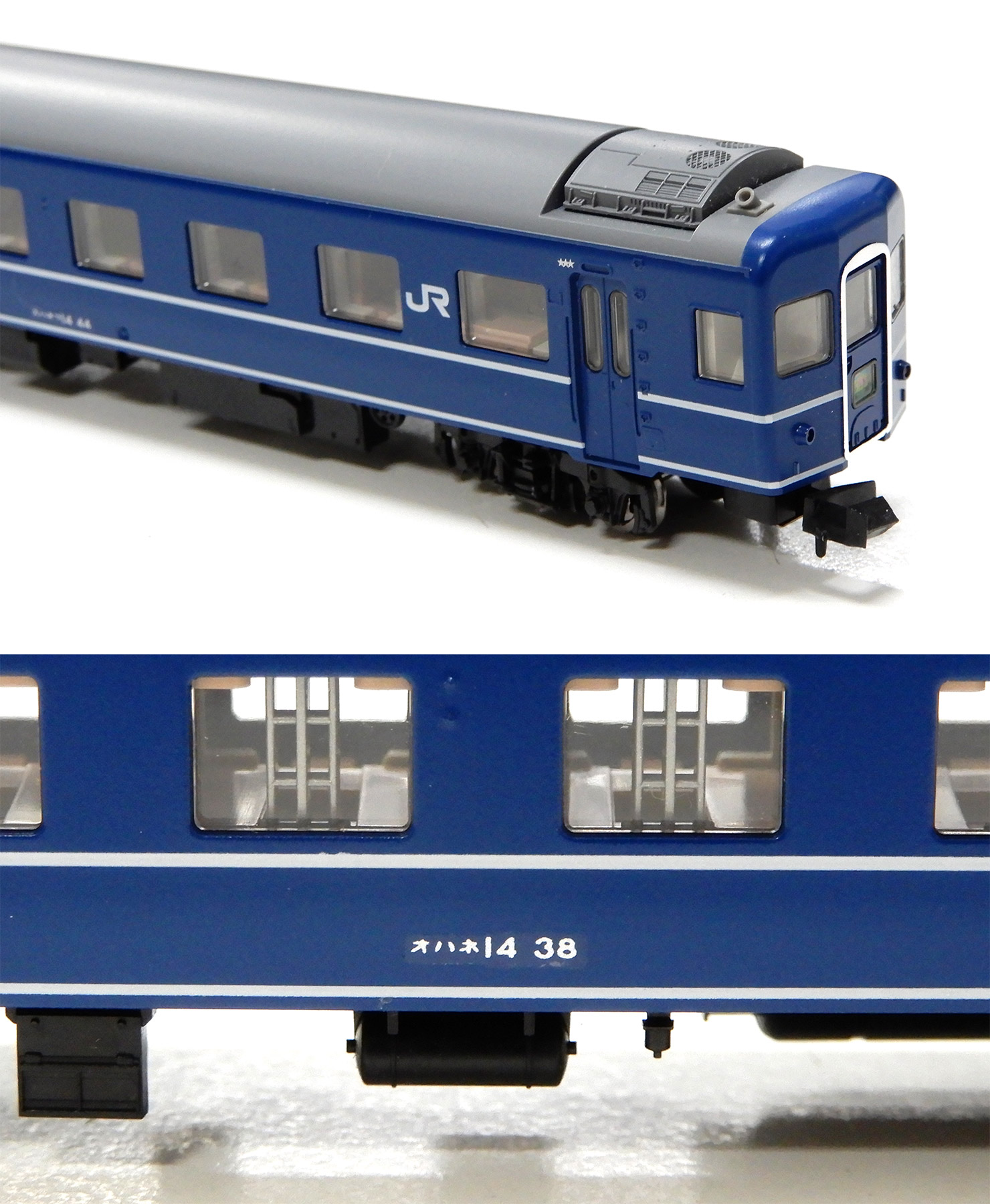 公式]鉄道模型(98697JR 14系客車 (リゾート白馬) 6両セット)商品詳細
