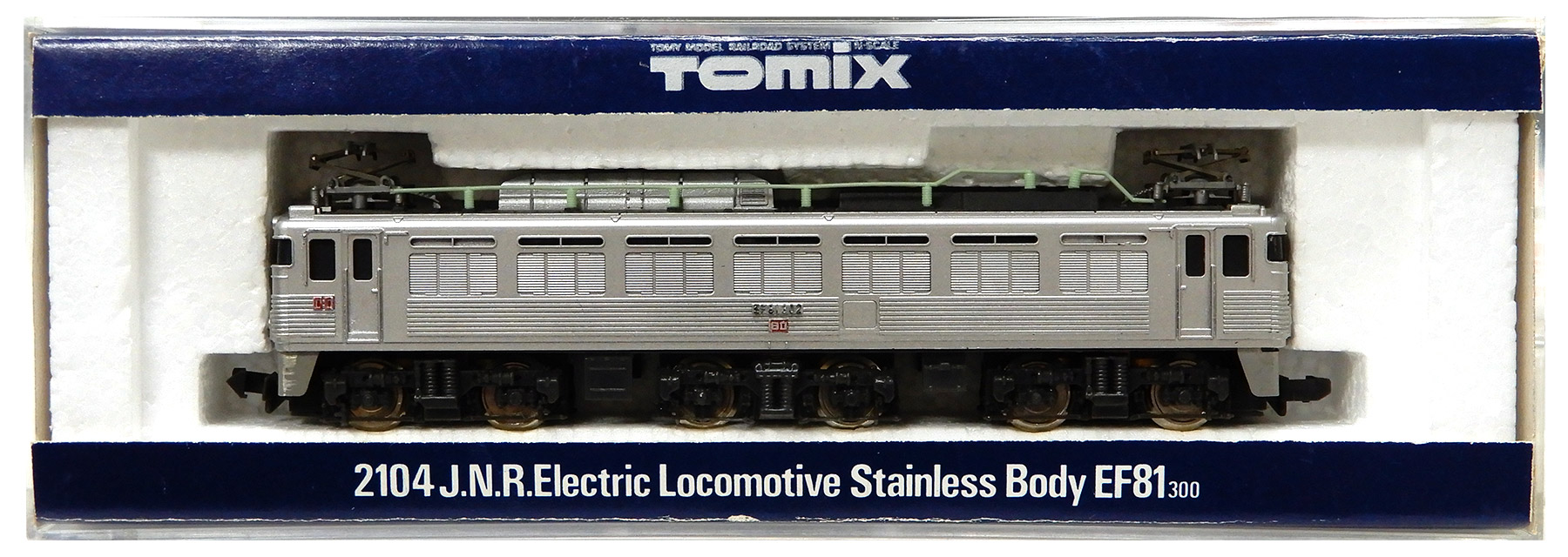 公式]鉄道模型(2104国鉄 EF81形電気機関車 ステンレス車体 )商品詳細