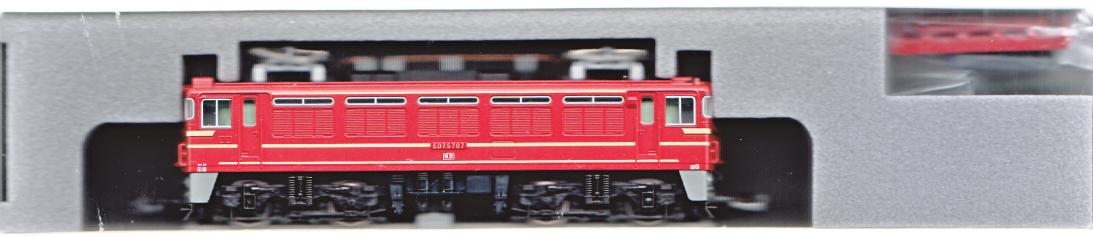 公式]鉄道模型(3075-6ED75-700前期形 オリエントサルーン色)商品詳細