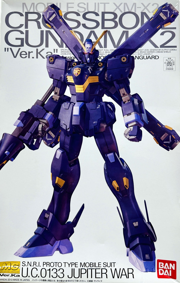 楽天市場】MG 1／100 クロスボーンガンダムX－1 Ver．Kaの通販 【新品未