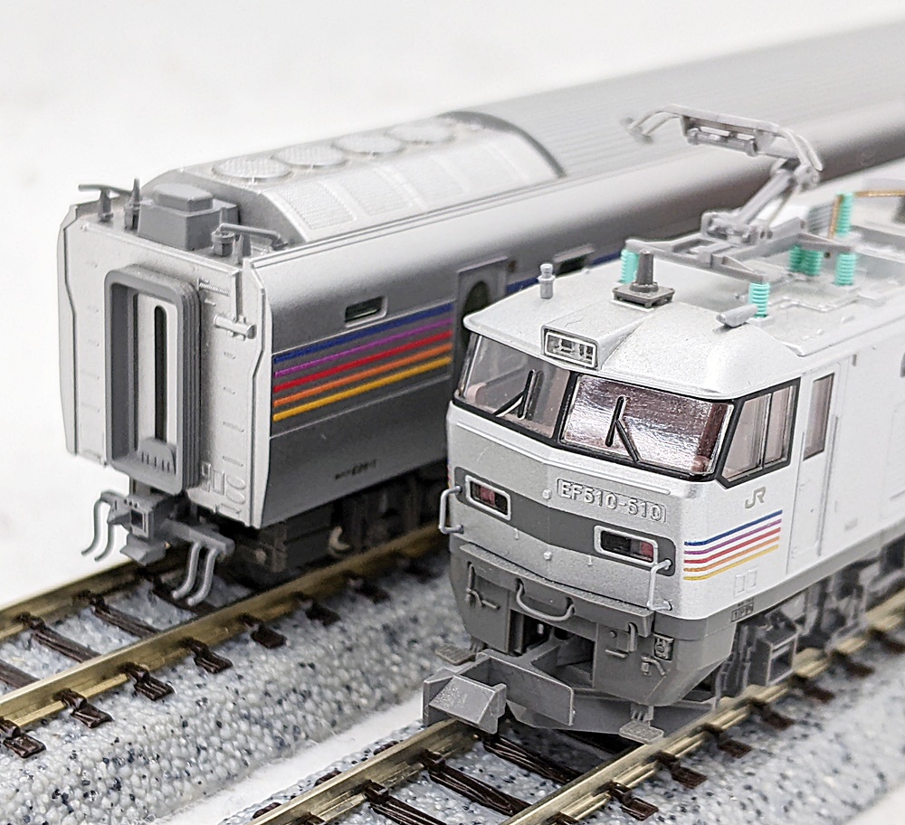 公式]鉄道模型(10-833EF510+E26系「カシオペア」4両基本セット)商品