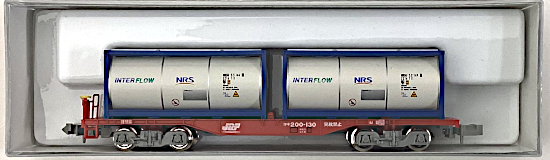 KATO カトー  タンクコンテナ　コキ200 12両　車両ケース付き 鉄道模型専門店 通販 コキ200 ISOタンクコンテナ「日陸」積載