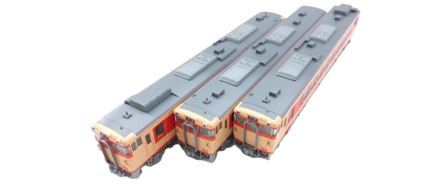 公式]鉄道模型(98970JR キハ40系 ディーゼルカー (復刻国鉄急行色) 3両