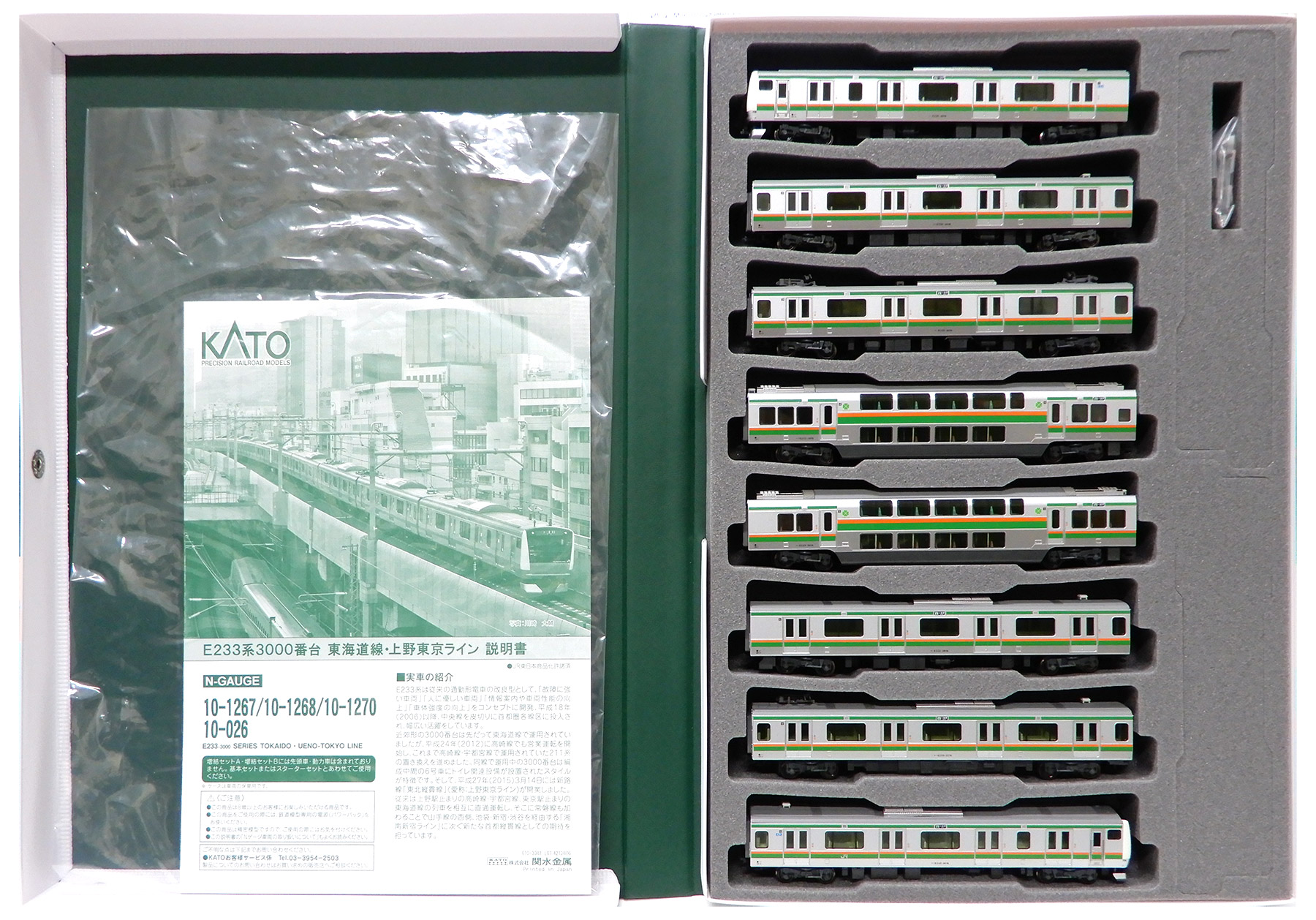 公式]鉄道模型(JR・国鉄 形式別(N)、近郊形車両、E233系)カテゴリ