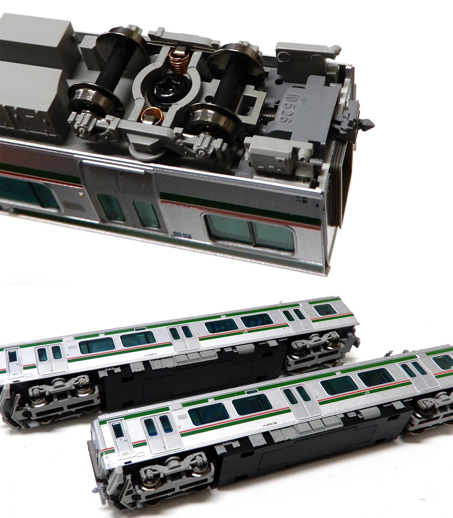 公式]鉄道模型(A7494E721系0番代 P-6編成+P-36編成 4両セット)商品詳細