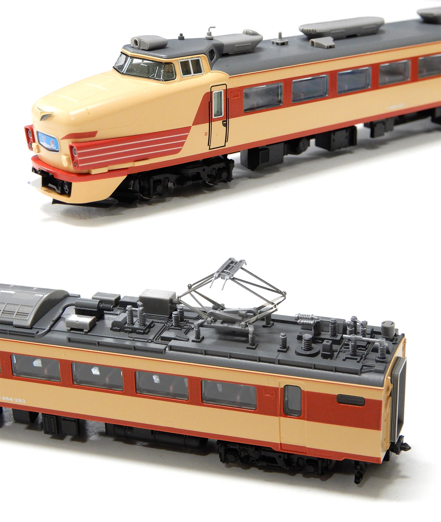 公式]鉄道模型(98385+98387JR 485系特急電車(京都総合運転所・白鳥