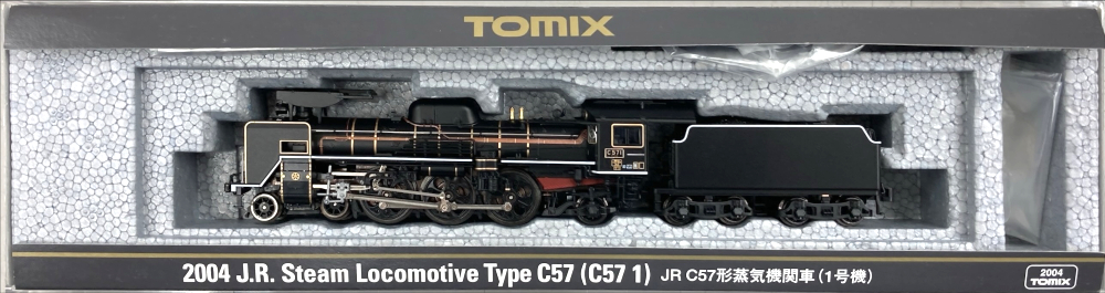TOMIX 鉄道模型 2004 JR C57形 蒸気機関車 1号機 公式]鉄道模型(2004JR C57形 蒸気機関車 (1号機))商品詳細｜TOMIX