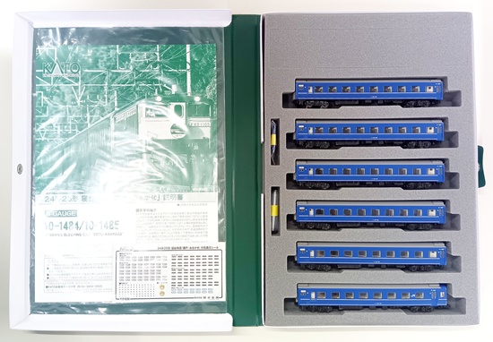KATO 瀬戸　17両セット　中古品 24系25形 寝台特急 「瀬戸・あさかぜ」 (基本・7両セット) (鉄道模型