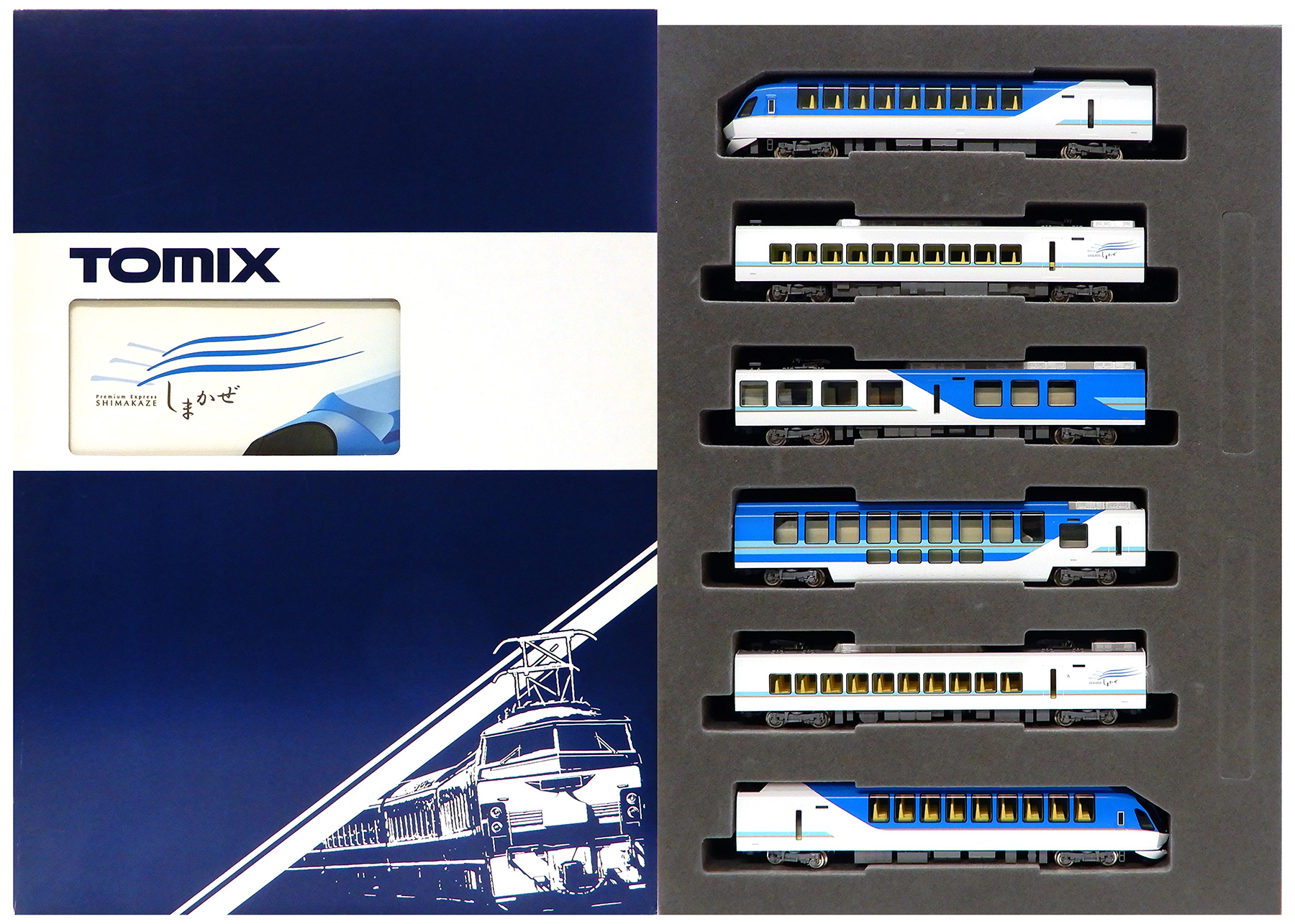 公式]鉄道模型(98934近畿日本鉄道 50000系 (しまかぜ) 6両セット)商品