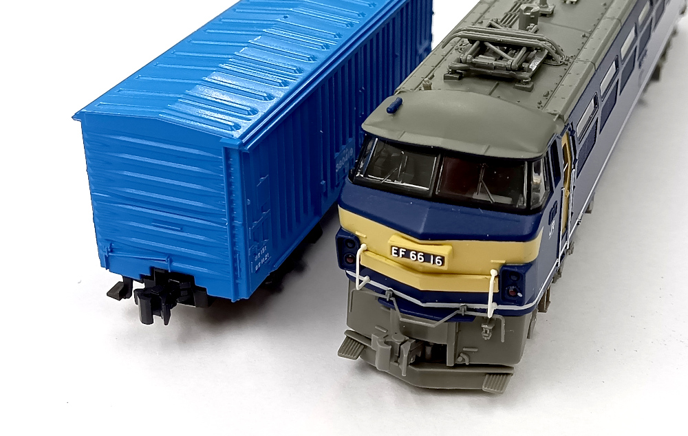 公式]鉄道模型(92977JR EF66・ワム380000形 (専用貨物列車) 35両セット