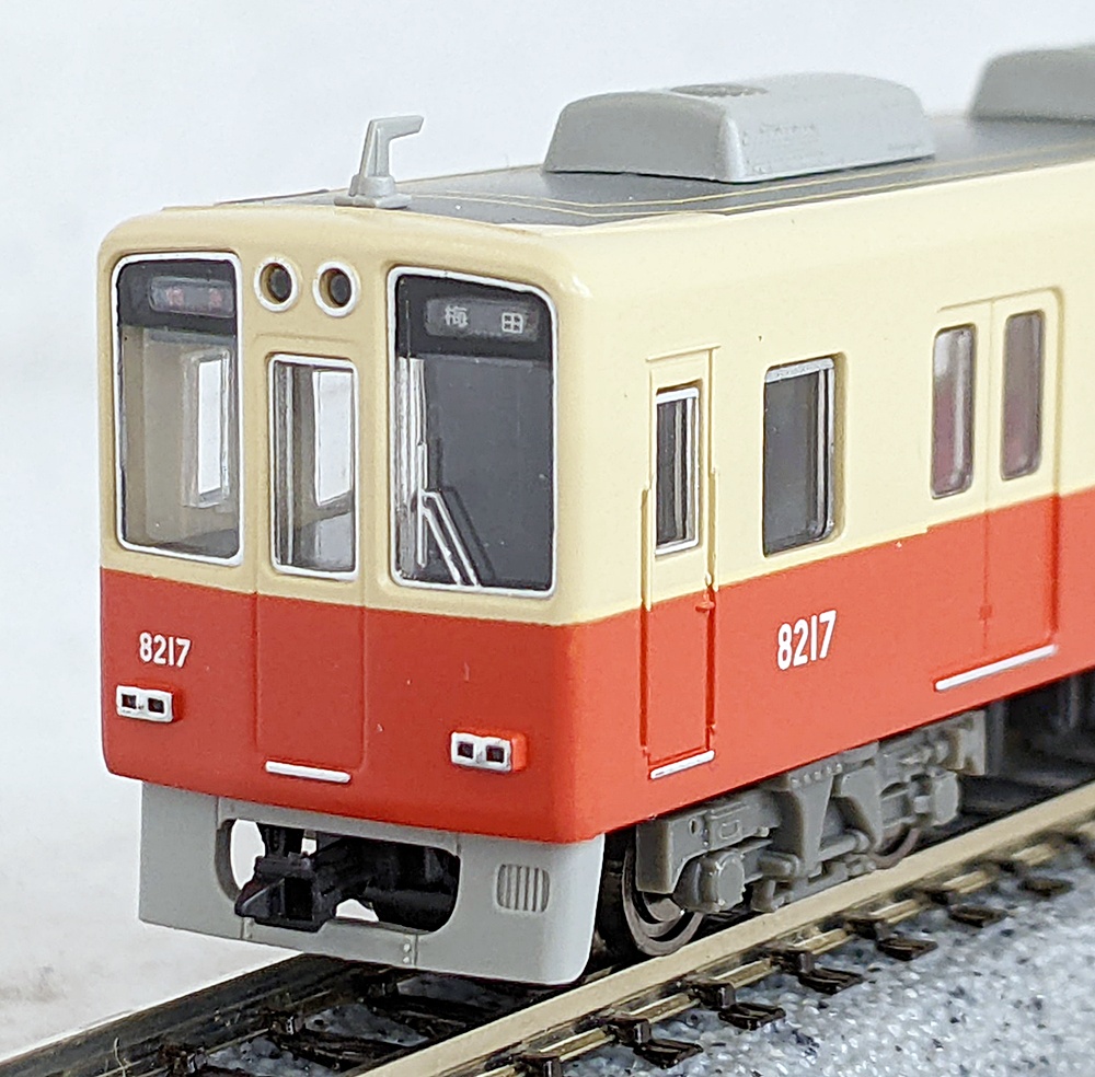 公式]鉄道模型(A6490阪神 8000系 「8217～8218」 旧塗装 6両セット
