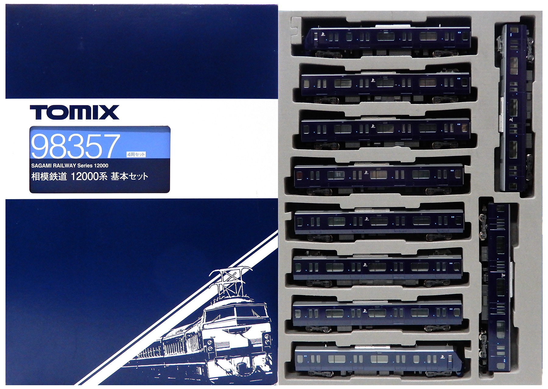 最終値下げ！　98357 98358 TOMIX 相模鉄道 12000系 10両 TOMIX 98357 & 98358 相模鉄道12000系 基本 & 増結 10両フル編成セット