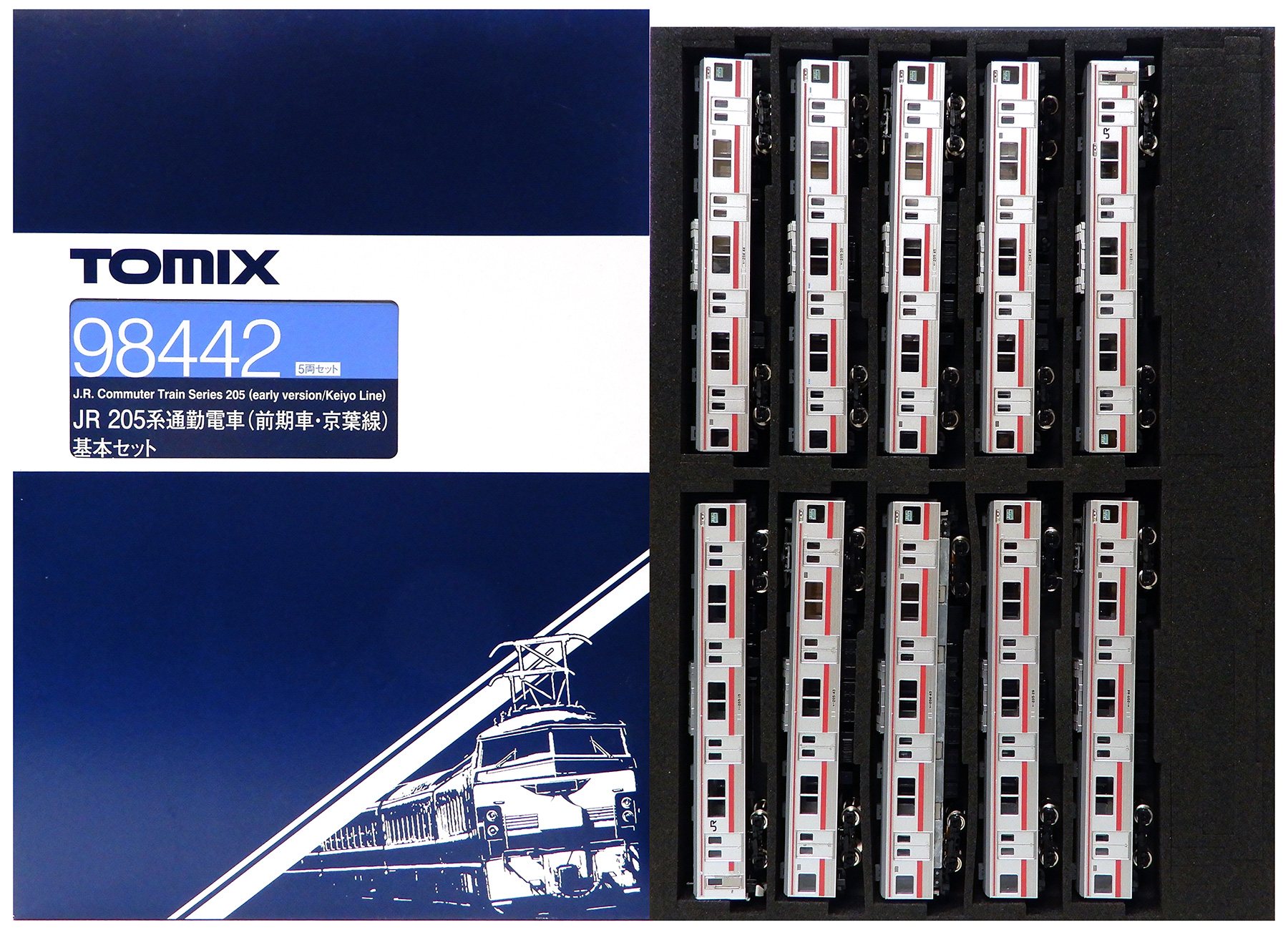 TOMIX 98442 205系前期車・京葉線 10両セット TNカプラー付き JR 205