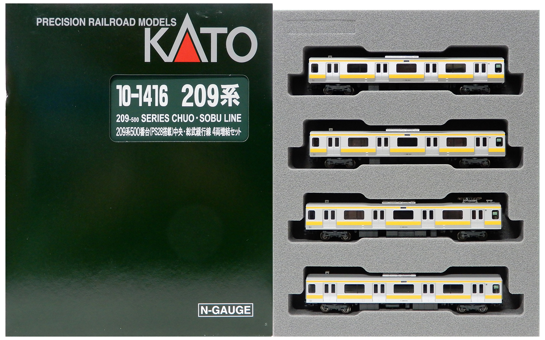 KATO 10-1415/16 209系500番台中央・総武線 10両 KATO 10-1415/16 209系500番台中央・総武線 10両 【公式通販】