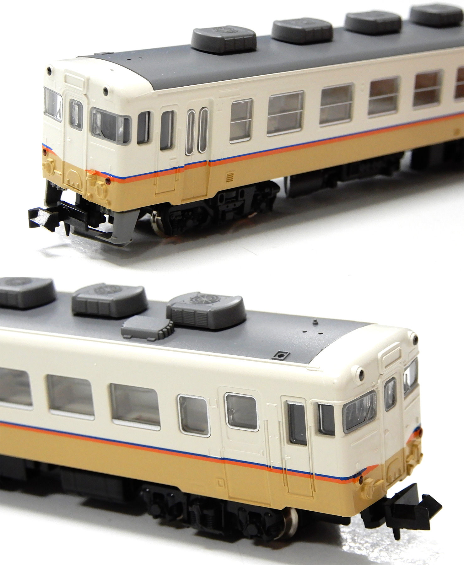 キハ58／65急行形気動車 JR九州急行色　4両セット 公式]鉄道模型(10-318キハ58・65急行形気動車(JR九州急行色) 4両セット