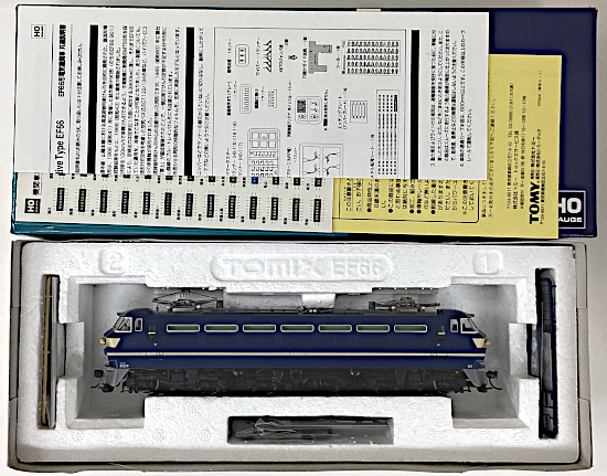 公式]鉄道模型(HO-116国鉄 EF66形電気機関車 (ひさし付))商品詳細