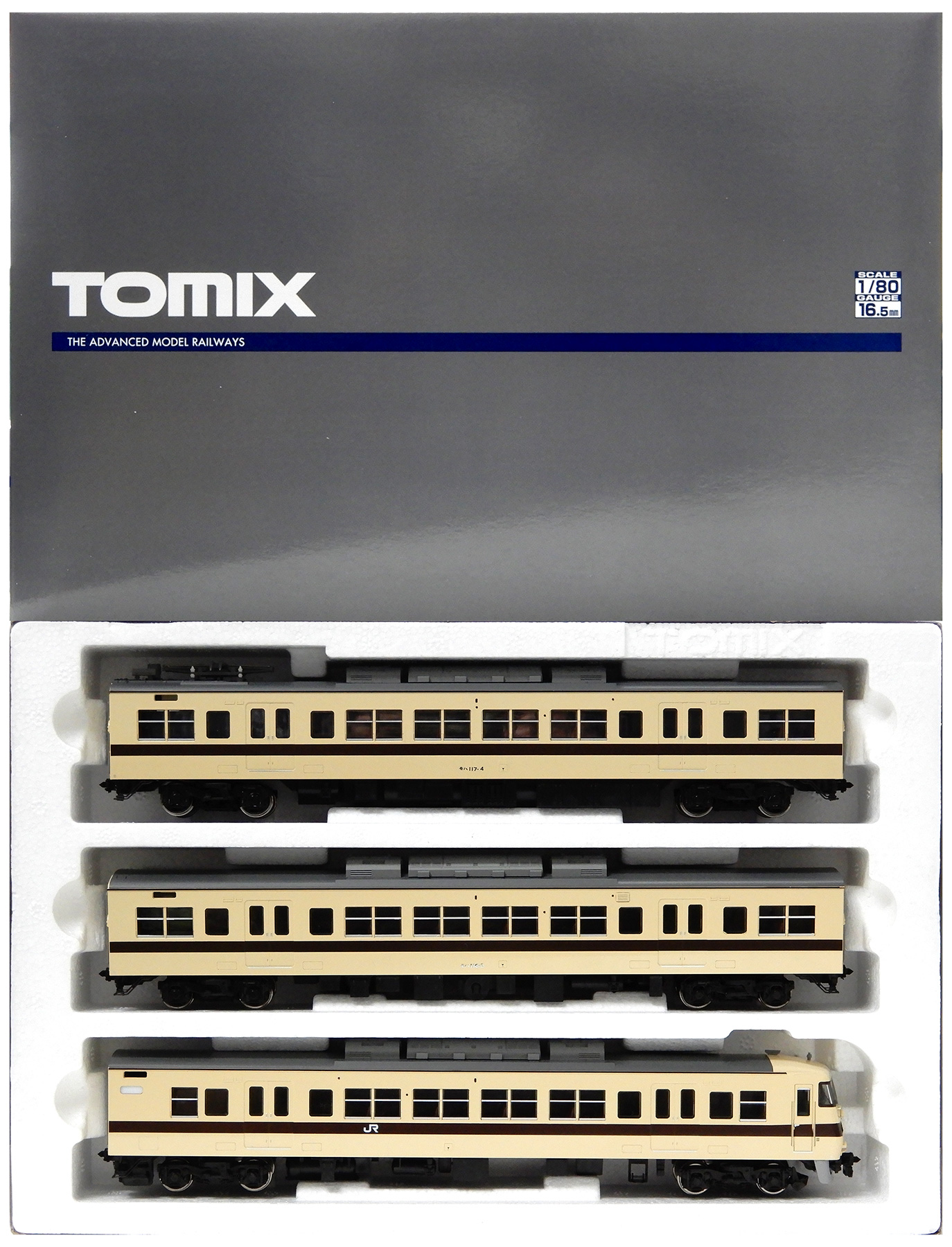 公式]鉄道模型(HO-9093国鉄 117系近郊電車(新快速) 6両セット)商品詳細