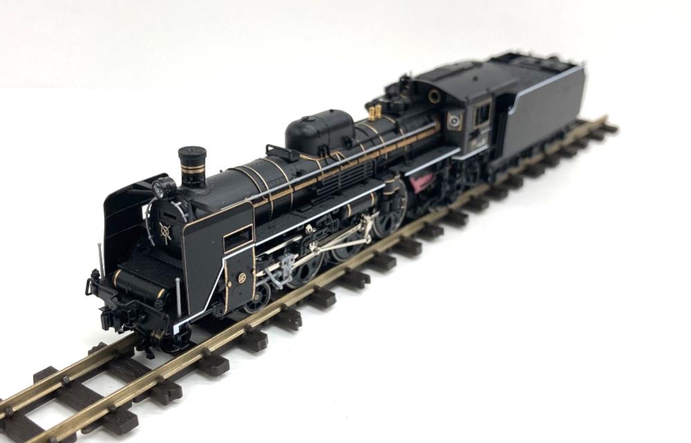 鉄道模型 KATO 2024-1 C57 1 C57 1号機が入線しました。KATO 2024-1 やまぐち号やSL北びわこ号に