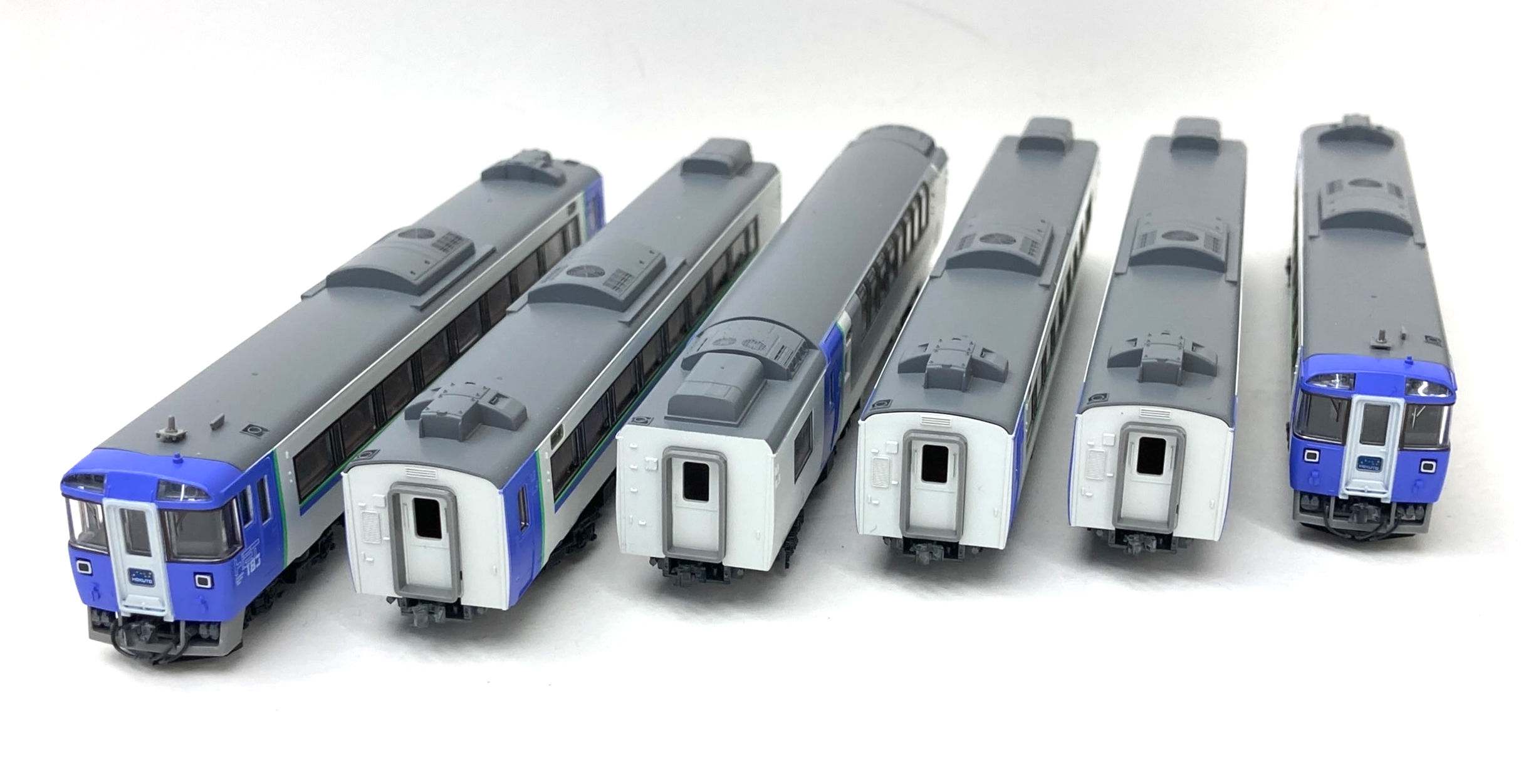 公式]鉄道模型(98631JR キハ183-7550系 特急ディーゼルカー (北斗) 6両