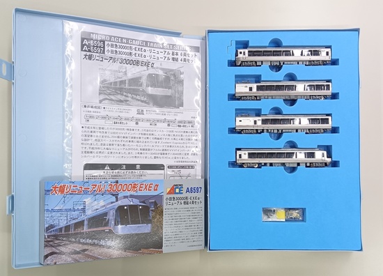 公式]鉄道模型(A6597小田急30000形 EXEα リニューアル 4両増結セット