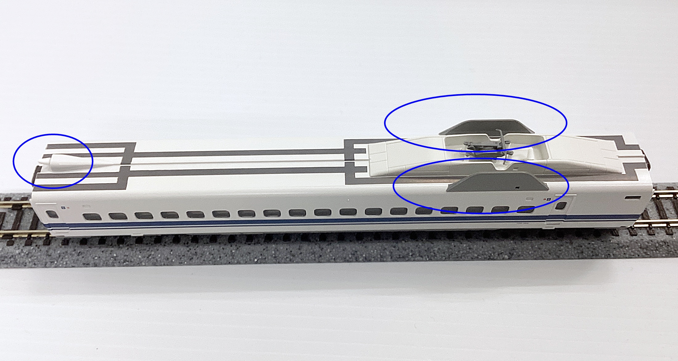 公式]鉄道模型(10-398700系 新幹線 「のぞみ」 8両増結セット)商品詳細