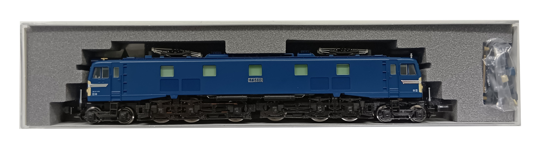 公式]鉄道模型(3020-1EF58 後期形 大窓 ブルー)商品詳細｜KATO(カトー