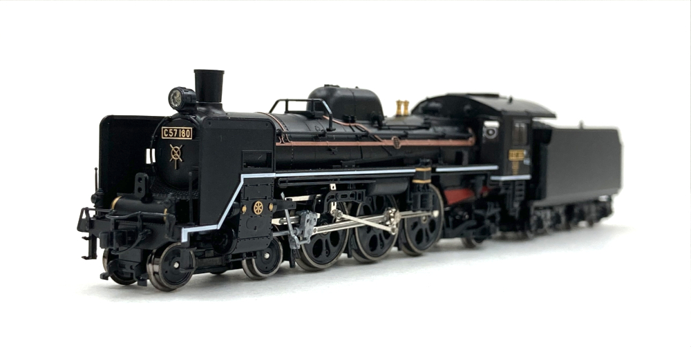 公式]鉄道模型(2005JR C57形 蒸気機関車 (180号機))商品詳細｜TOMIX