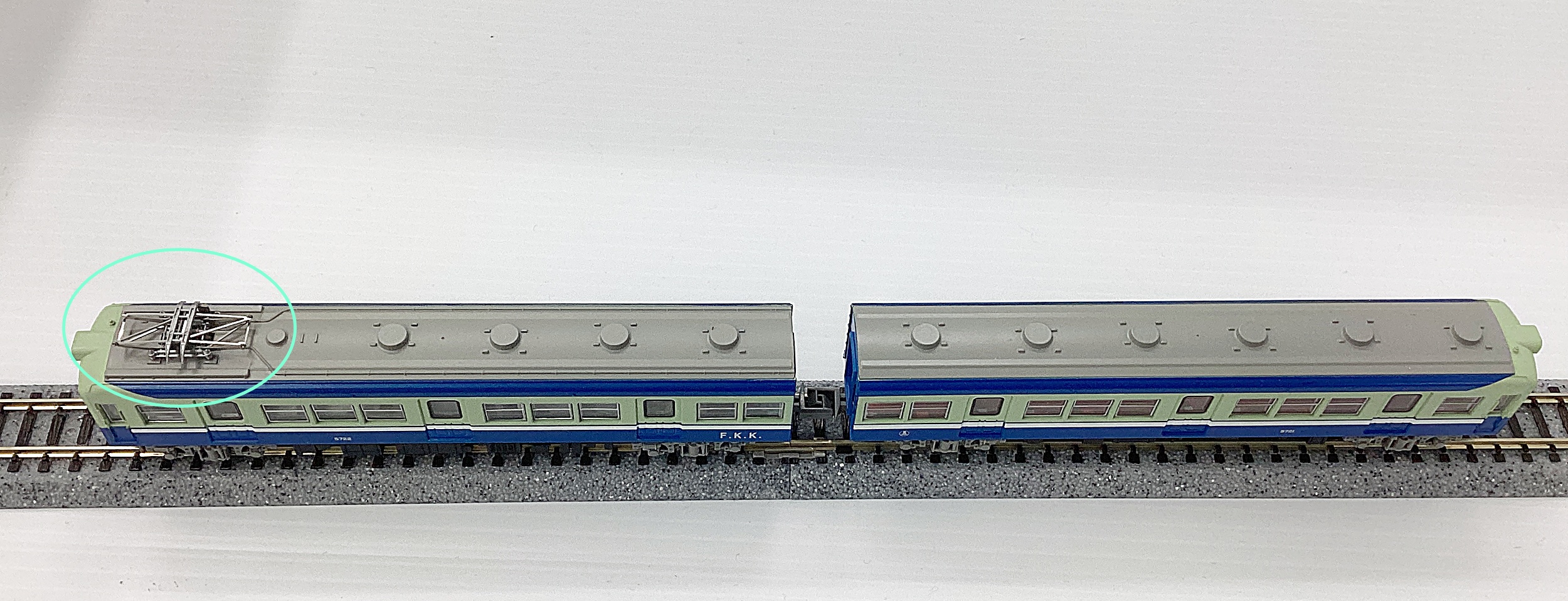 公式]鉄道模型((023-024) 鉄道コレクション 第3弾 富士急行 5700系