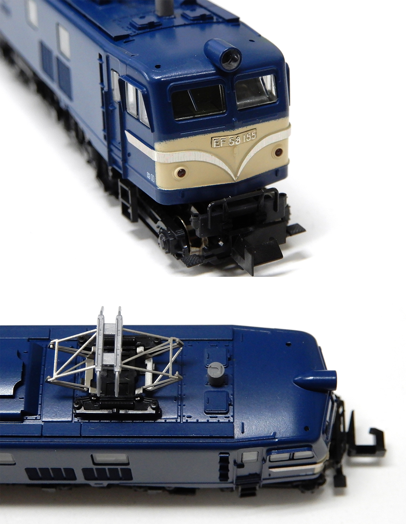 公式]鉄道模型(3020-1EF58 後期形 大窓 ブルー)商品詳細｜KATO(カトー