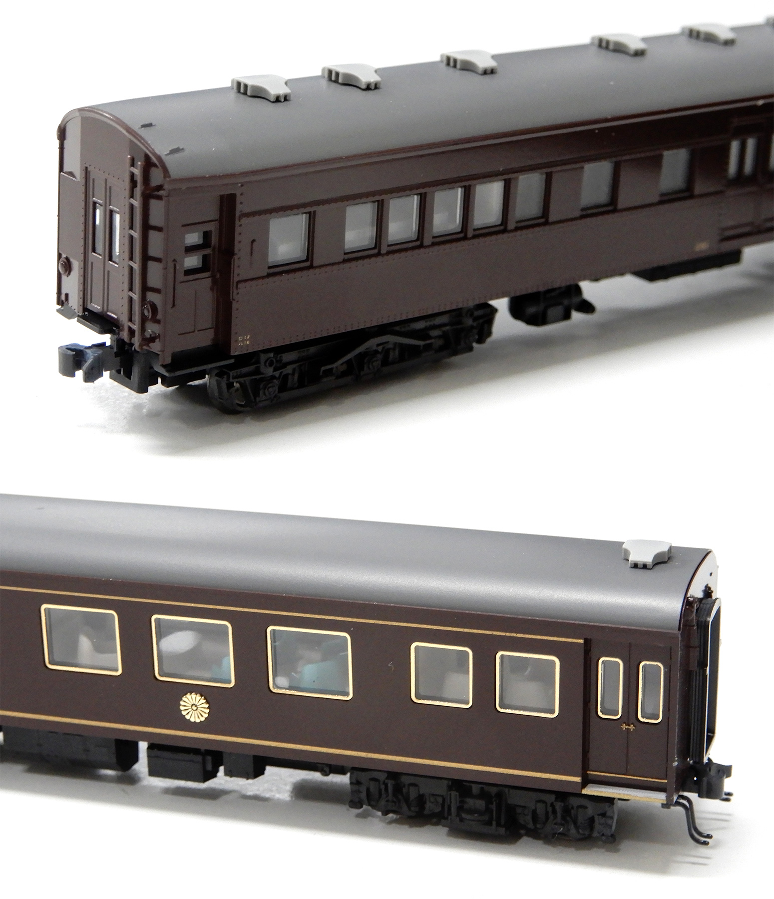 公式]鉄道模型(10-418お召列車 1号編成 5両セット)商品詳細｜KATO