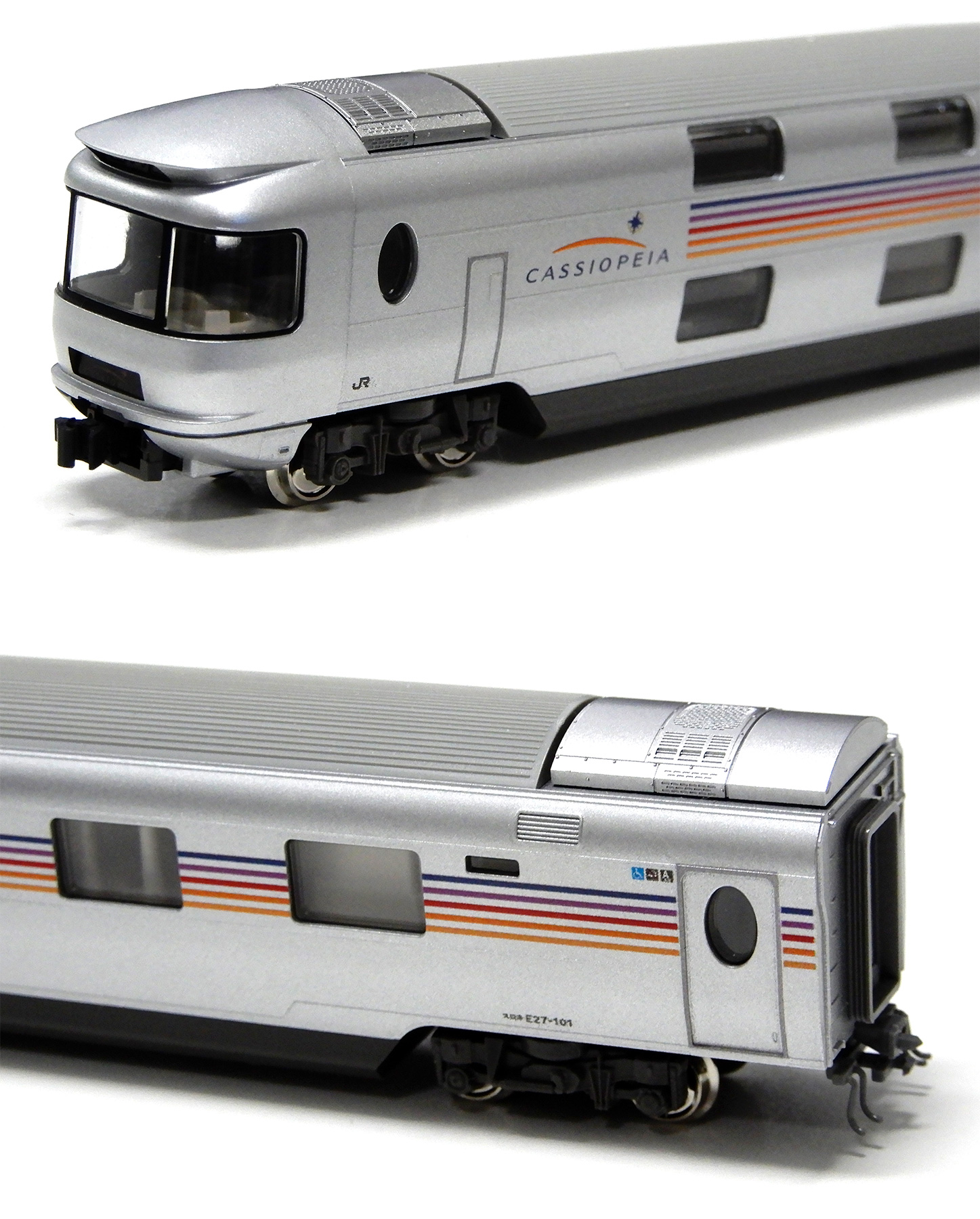 公式]鉄道模型(10-399+10-400E26系「カシオペア」基本+増結 12両セット