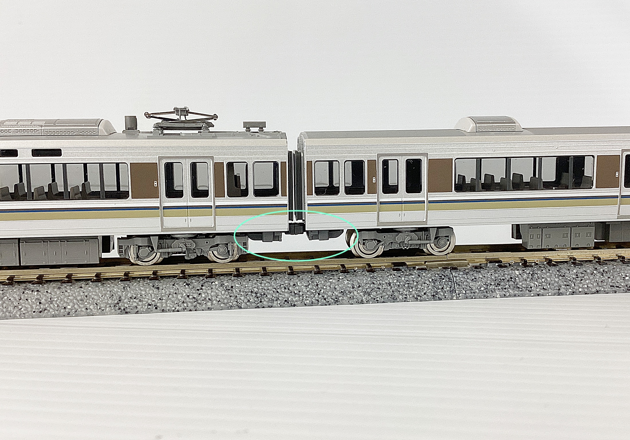 公式]鉄道模型(97600JR 223-1000系近郊電車(8両編成)セット)商品詳細