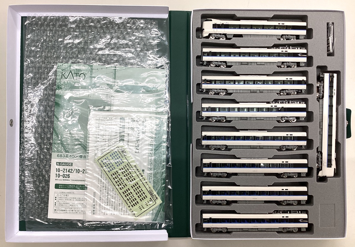 KATO 683系 サンダーバードリニューアル 9両セット中古 公式]鉄道模型(10-2142+10-2143683系4000番台「サンダーバード