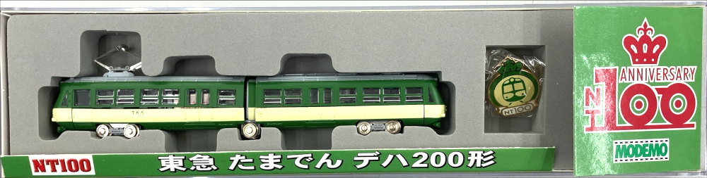公式]鉄道模型(NT100東急たまでん デハ200形 (M車))商品詳細｜MODEMO