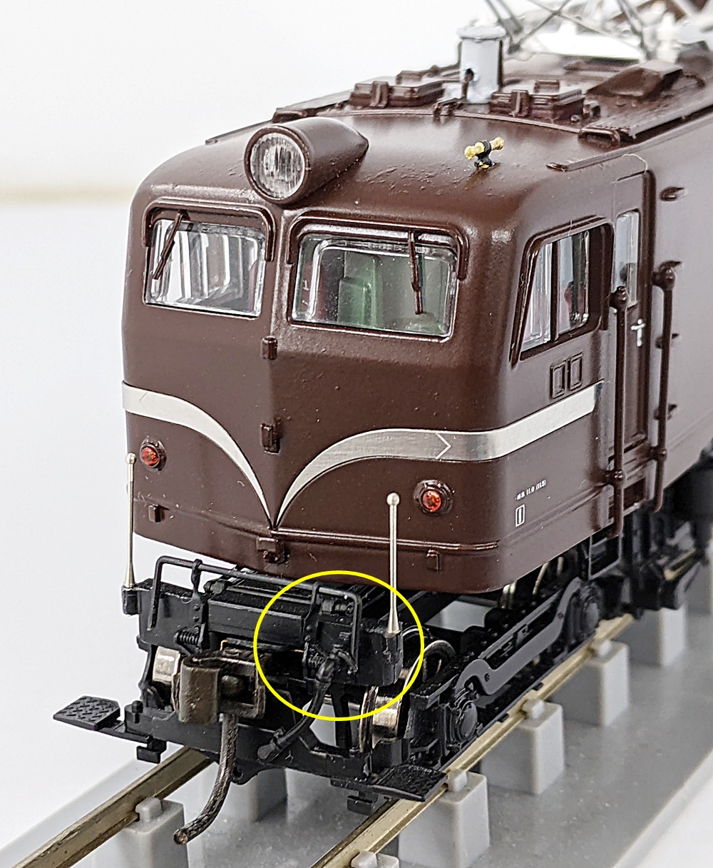 天賞堂　72001 EF58形電気機関車（小窓）茶色・原型タイプ 天賞堂 72001 EF58形電気機関車（小窓）茶色・原型タイプ 天賞堂 72001