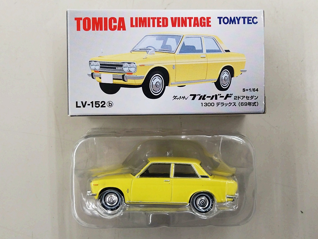 公式]TOY(トミカリミテッドヴィンテージ LV-152b ダットサン ブルー
