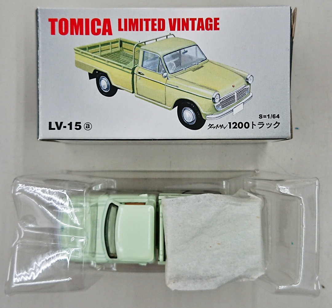 最低価格の トミカリミテッドヴィンテージ ダットサン1200トラック 未 