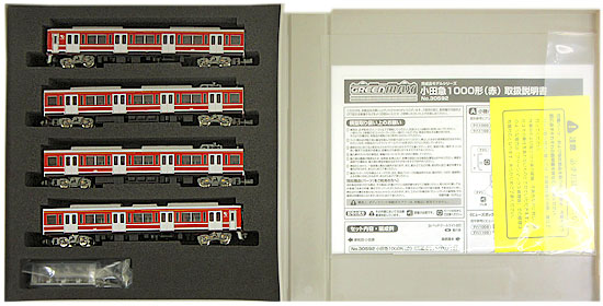公式]鉄道模型(30592小田急 1000形 (赤) 4輛編成セット (動力付き