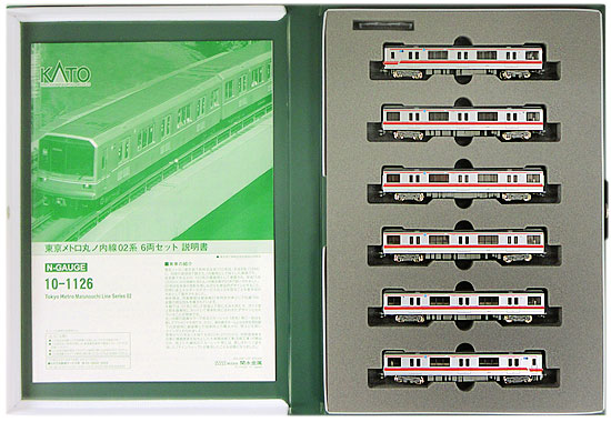 公式]鉄道模型(10-1126東京メトロ 丸ノ内線 02系 6両セット)商品詳細 